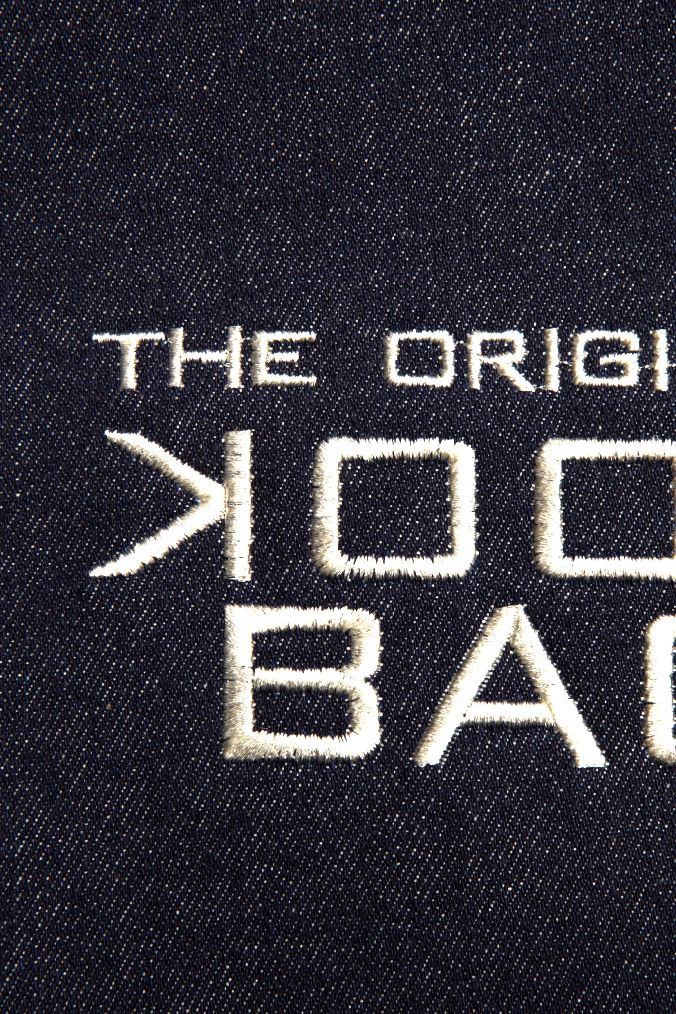 Cotton - TOTE Bag - Jeans with inner lining and two practical pockets