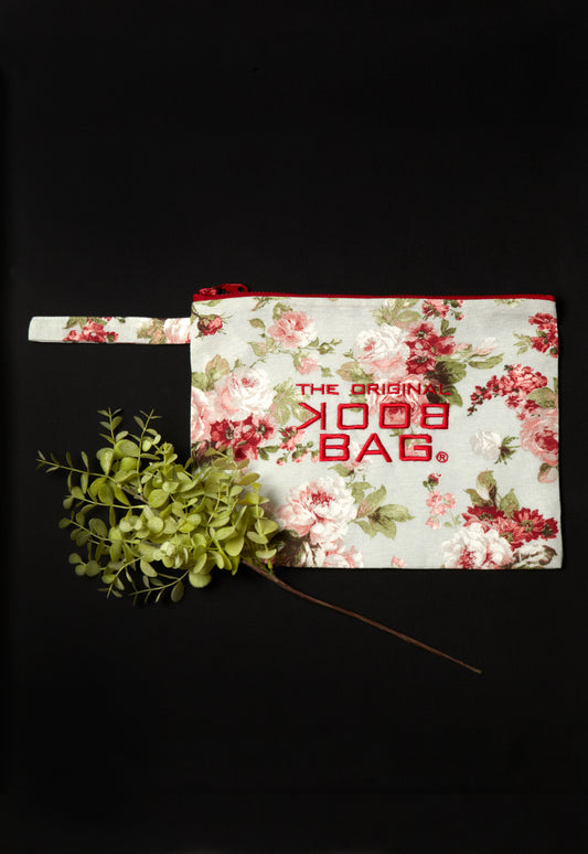 Necessaire - Small Flowers with embroidery and lining
