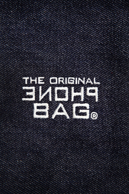 Cotton - Phone Bag- Jeans with inner lining